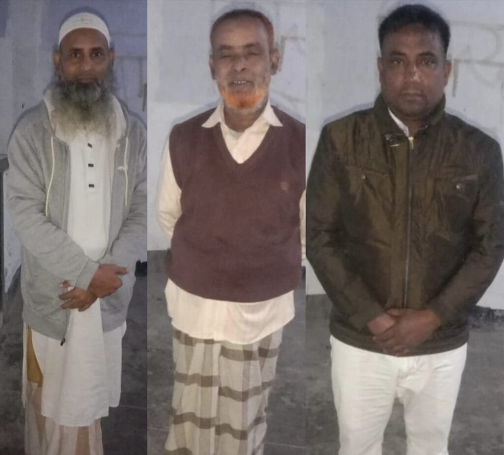 বেলকুচিতে ডেভিল হান্টে আ'লীগের তিন নেতা গ্রেফতার