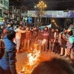 ওসমান হাদির হত্যাকারীদের বিচারের দাবিতে রাজশাহীতে বিক্ষোভ মিছিল