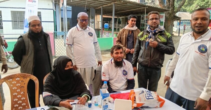 প্রিয় সলঙ্গার গল্প’র উদ্যোগে ফ্রি মেডিকেল ক্যাম্প অনুষ্ঠিত