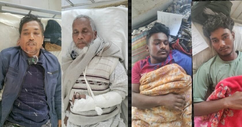 তজুমদ্দিনের চাচড়ায় দোকানে হামলা চালিয়ে পিতা-পুত্রকে জখম; হাসপাতালে ভর্তি