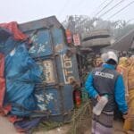 মানিকগঞ্জে ঘন কুয়াশায় মারাত্মক সড়ক দূর্ঘটনা: ট্রাক উঠে পড়লো দোকানে