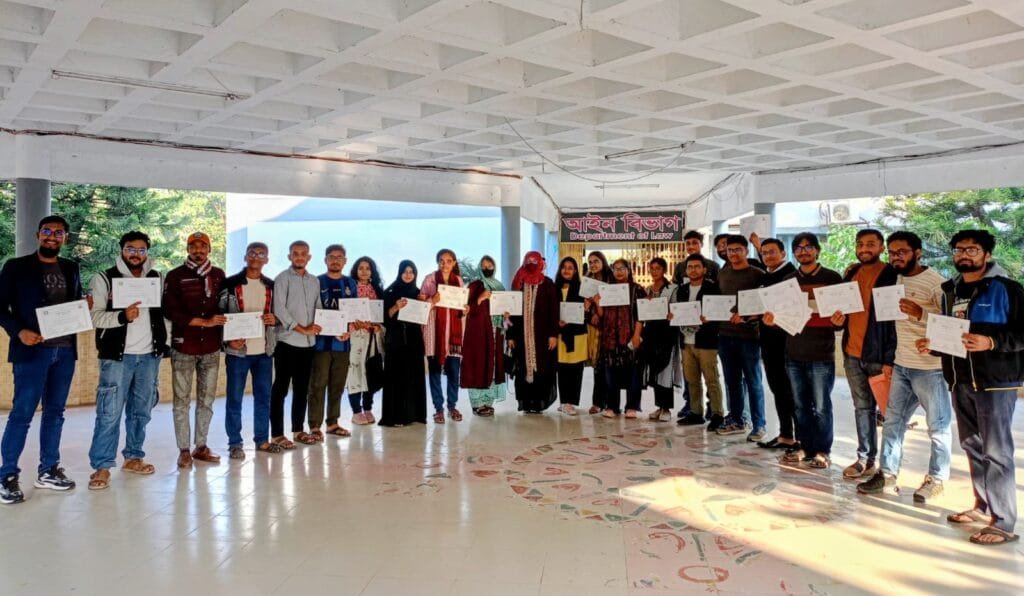 ইবিতে মুটকোর্ট সোসাইটির পূর্ণাঙ্গ কমিটি গঠন ও সনদ বিতরণ