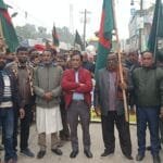 তারেক রহমানের স্বদেশ প্রত্যাবর্তনে ভূরুঙ্গামারীতে বিএনপির আনন্দ র‌্যালী