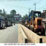 অবশেষে পুলিশ দখলমুক্ত করলো নওগাঁর জনগুরুত্বপূর্ণ জেলখানা সড়ক