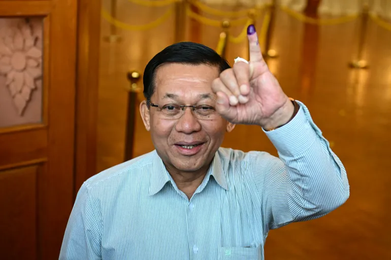 মিয়ানমারে অভ্যুত্থান-পরবর্তী প্রথম নির্বাচন: গৃহযুদ্ধ ও বিতর্কের মুখে শুরু হলো ভোটগ্রহণ