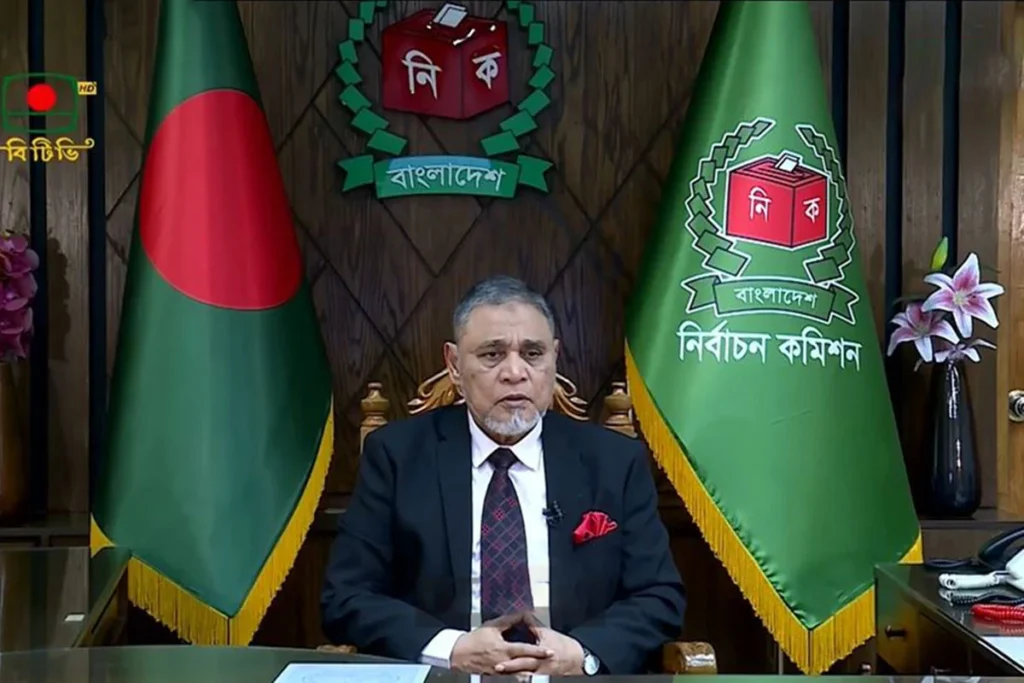 তফসিল ঘোষণা: জাতীয় সংসদ নির্বাচন ও গণভোট ১২ ফেব্রুয়ারি