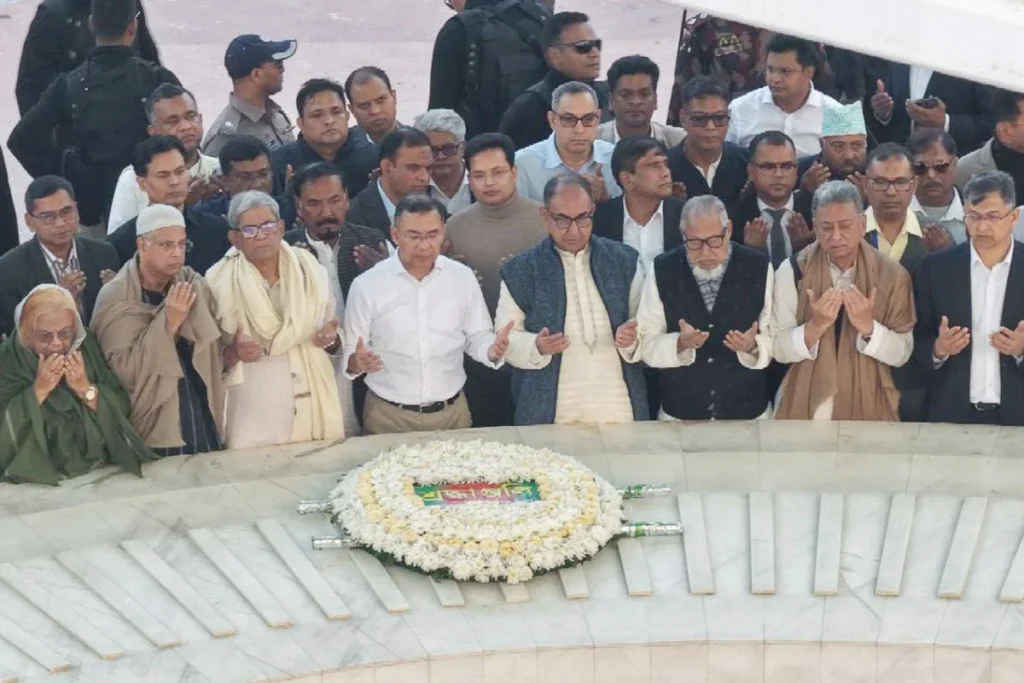 বাবার স্মৃতিধন্য সমাধিতে তারেক রহমান: এক আবেগঘন মুহূর্ত