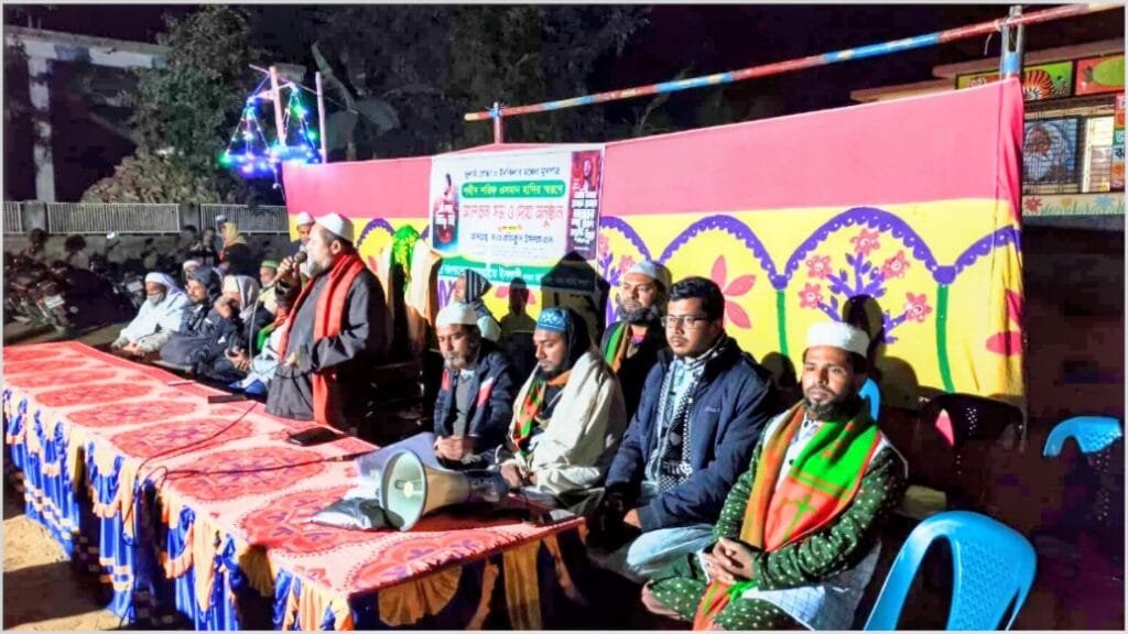 সলঙ্গায় ওসমান হাদী স্মরণে দোয়া অনুষ্ঠিত