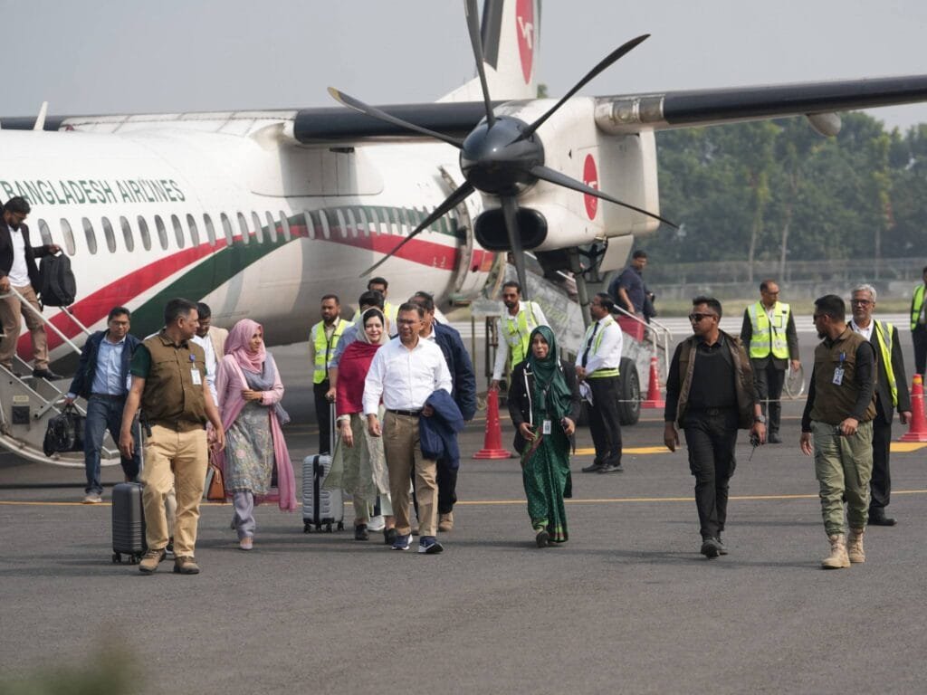 রাজশাহীতে পৌঁছেছেন বিএনপি চেয়ারম্যান তারেক রহমান