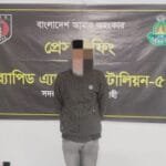 র‍্যাবের যৌথ অভিযানে বাঘায় অস্ত্র ও হেরোইনসহ ১ মাদক কারবারি আটক