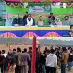 চিলমারীতে কিশামত বানু আলোর দিশারী পাঠাগারের ৮ম বর্ষপূর্তি ফুটবল টুর্নামেন্ট