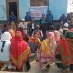 সলঙ্গার ধুবিল ইউনিয়ন পরিষদে গণভোট নিয়ে উঠান বৈঠক অনুষ্ঠিত