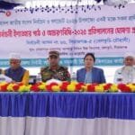 সিরাজগঞ্জ-৫ আসনে প্রার্থীদের ইশতেহার পাঠ ও আচরণবিধি পালনের অঙ্গীকার