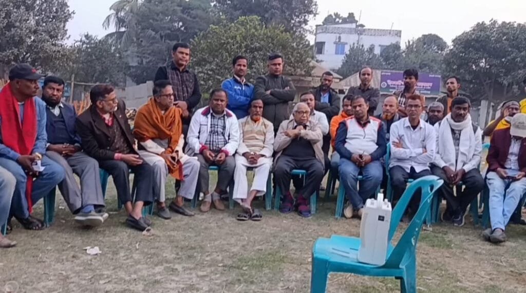 সলঙ্গা থানা মাঠে এম আকবর আলীর নির্বাচনী মতবিনিময় সভা অনুষ্ঠিত