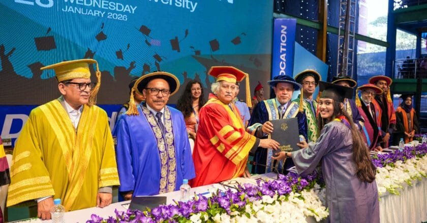 ড্যাফোডিল ইউনিভার্সিটির ১৩তম সমাবর্তন: ডিগ্রি পেল ৪,০২০ জন