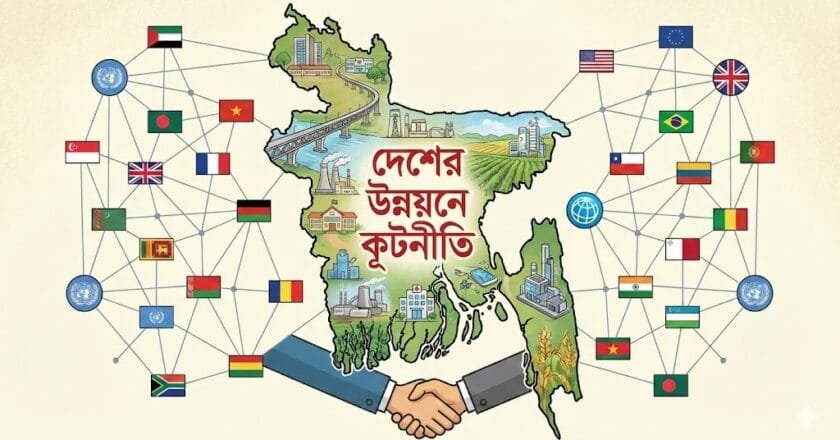 কূটনীতি হবে দেশের উন্নয়নে