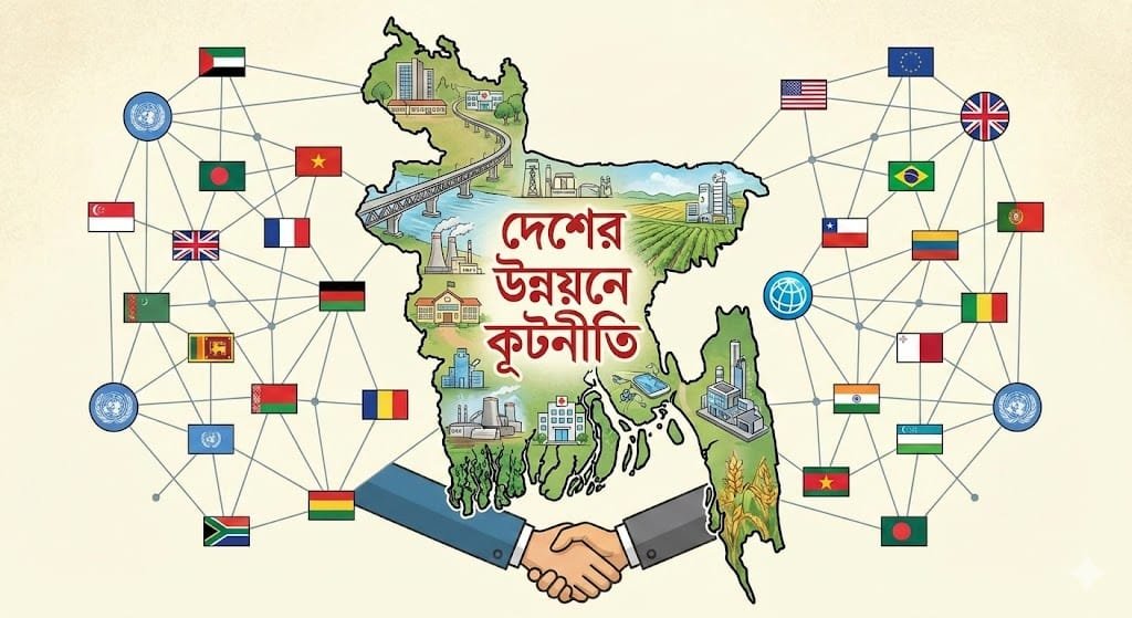 কূটনীতি হবে দেশের উন্নয়নে