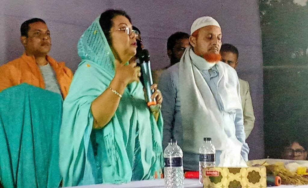 মানিকগঞ্জ ৩ আসনের উন্নয়নে ধানের শীষে ভোটের আহ্বান বিএনপি প্রার্থী আফরোজা খানম রিতার