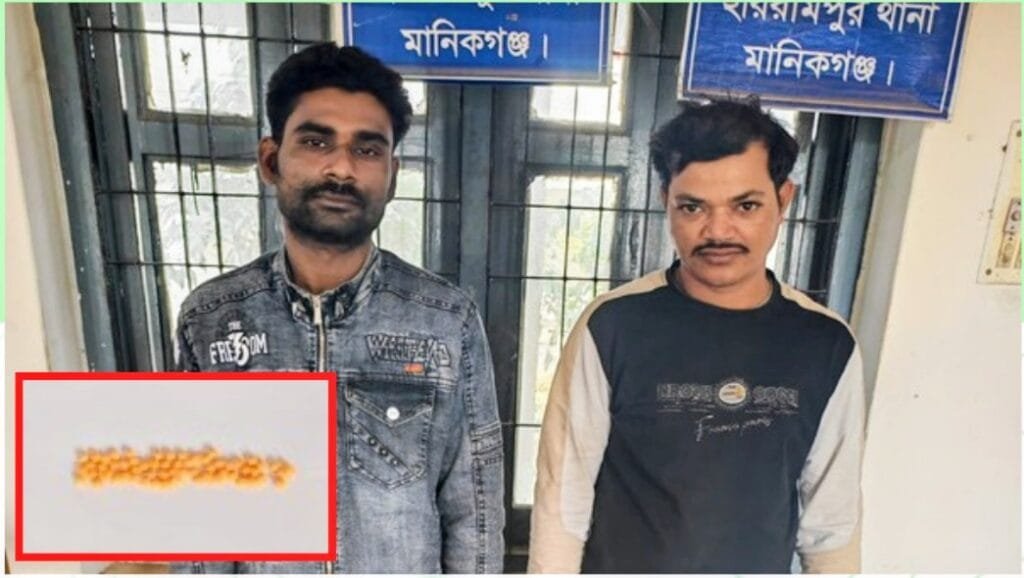 মানিকগঞ্জে ৬০ পিছ ইয়াবাসহ মাদক কারবারি ও তার সহযোগী আটক