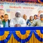 চিলমারীতে ধানের শীষের জনসভা: ব্রহ্মপুত্র সেতু নির্মাণের প্রতিশ্রুতি প্রার্থীর