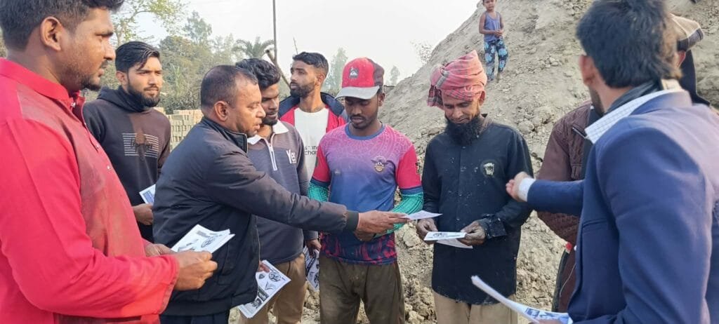 হাসপাতাল থেকে ফিরেই ধানের শীষের প্রচারে ব্যস্ত বিএনপি নেতা আফছার উদ্দিন