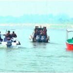 ভোট সামনে রেখে পদ্মায় বিজিবির বিশেষ মহড়া; স্পিডবোট টহল ও চরাঞ্চলে ক্যাম্প