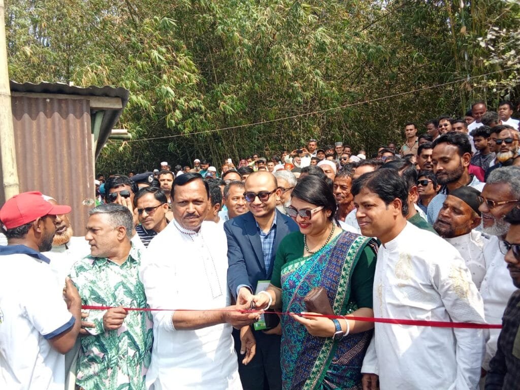প্রেসিডেন্ট জিয়ার স্মৃতি বিজড়িত কাশাদাহ সেচ প্রকল্প উদ্বোধন করলেন এমপি জিন্নাহ কবির