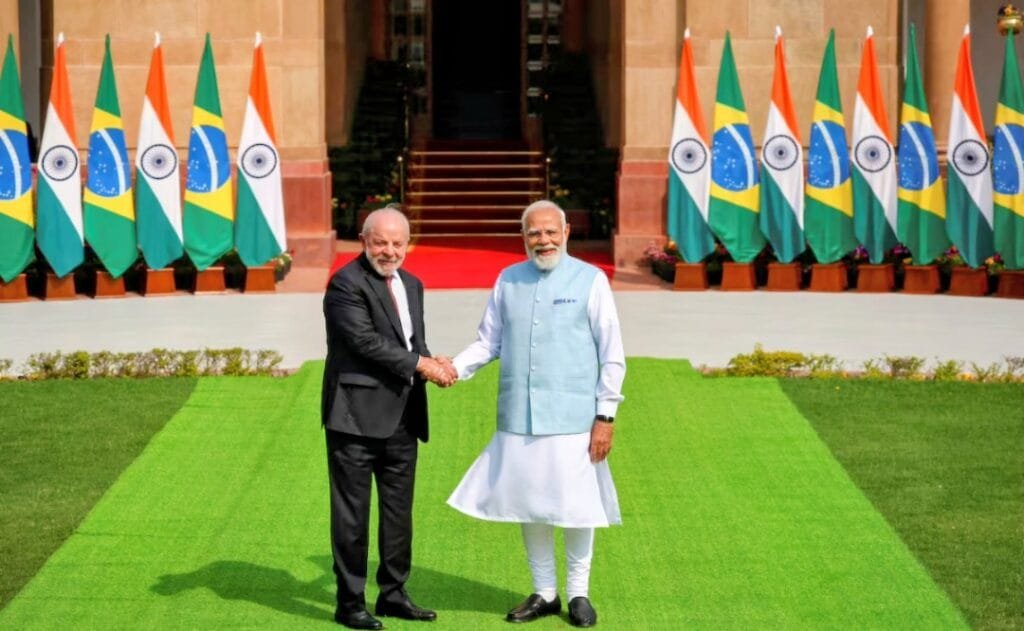 ভারত-ব্রাজিল খনিজ চুক্তি: ৫ বছরে বাণিজ্য লক্ষ্য ২০ বিলিয়ন ডলার