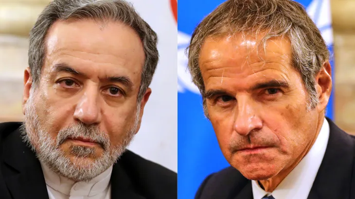 যুক্তরাষ্ট্রের সঙ্গে পরমাণু আলোচনার আগে আইএইএ প্রধানের সঙ্গে আরাঘচির বৈঠক