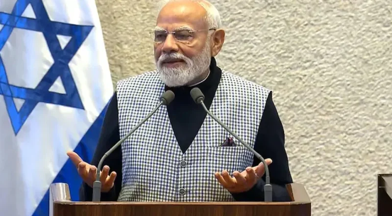 ইসরায়েলি পার্লামেন্টে মোদির ভাষণ: পূর্ণ সমর্থনের প্রতিশ্রুতি