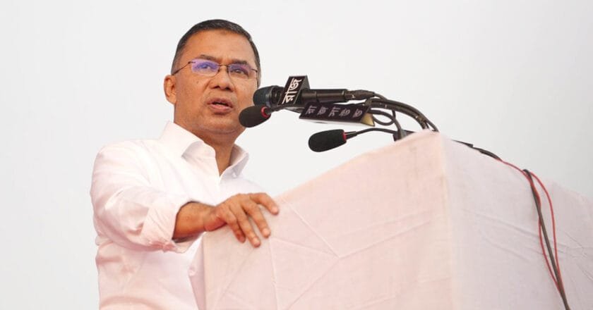 ঢাকার ৬ স্থানে আজ জনসভা করবেন তারেক রহমান