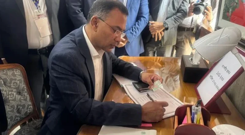 সংসদ নেতা ও প্রধানমন্ত্রী নির্বাচিত হলেন তারেক রহমান