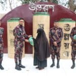 পানছড়িতে ঈদুল ফিতর উপলক্ষে বিজিবির মানবিক সহয়তা