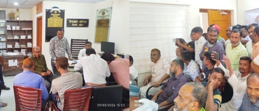 চিলমারীতে ২ কোটি ৬ লাখে জোড়গাছ হাট ইজারা: খাজনা বৃদ্ধির শঙ্কায় কৃষকরা