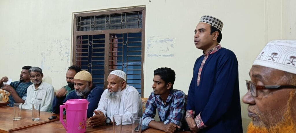 সলঙ্গায় ব্যবসায়ীদের সম্মানে মানবমুক্তির ইফতার মাহফিল অনুষ্ঠিত