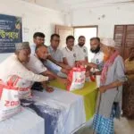 দেড় শতাধিক পরিবার পেল প্রিয় সলঙ্গার গল্প’র ঈদের বাজার