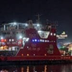 ঝড়ো বাতাসে ফেরি চলাচল বন্ধ, ঘাটে আটকা হাজারো যাত্রী