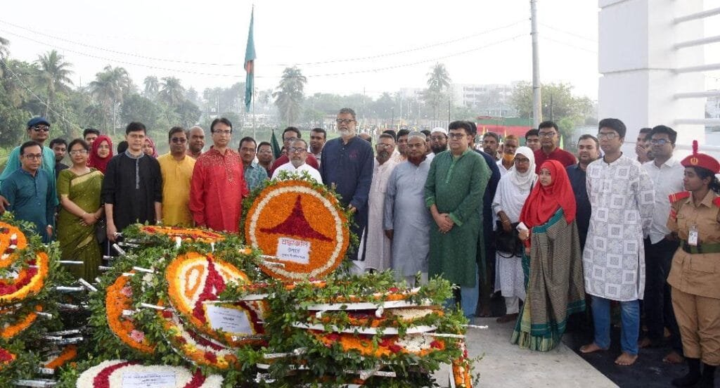 স্বাধীনতা দিবসে খুবিতে নানা আয়োজনে শ্রদ্ধা ও স্মরণ