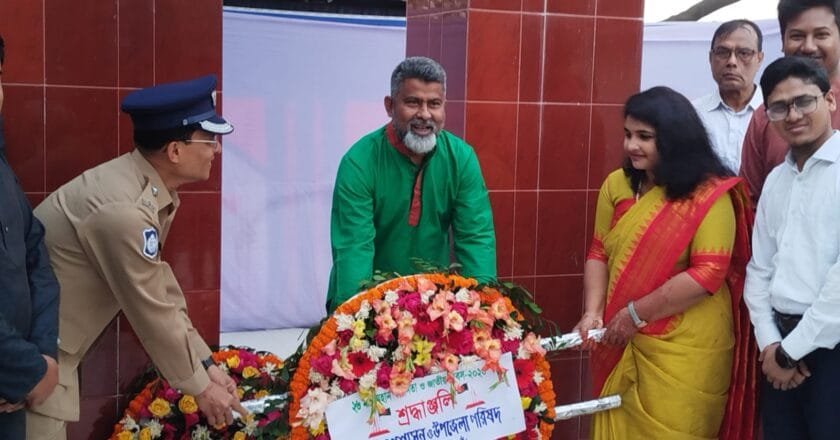 বদলগাছীতে যথাযোগ্য মর্যাদায় মহান স্বাধীনতা ও জাতীয় দিবস উদযাপন