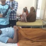 নাগেশ্বরীতে মাদকসেবিদের আঘাতে যুবক গুরুতর আহত হয়ে হাসপাতালে ভর্তি