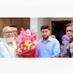 চিলমারীতে নবাগত ইউএনও মাহমুদুল হাসানকে বরণ