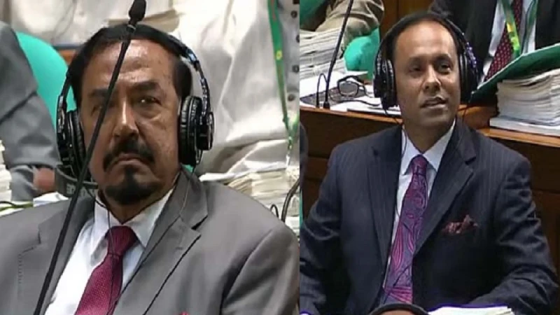 ত্রয়োদশ সংসদের স্পিকার মেজর (অব.) হাফিজ ও ডেপুটি স্পিকার ব্যারিস্টার কায়সার কামাল