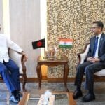 প্রধানমন্ত্রীর সঙ্গে ভারতীয় হাইকমিশনারের সাক্ষাৎ