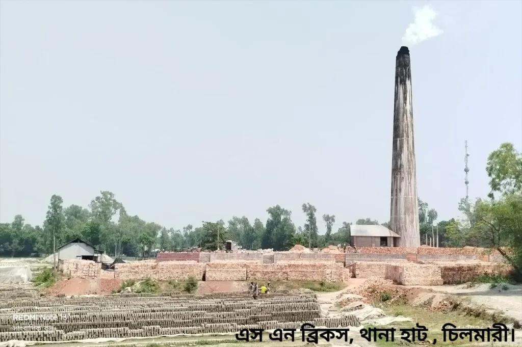 চিলমারীতে অবৈধ ইট ভাটার বিরুদ্ধে অভিযান ও জরিমানা