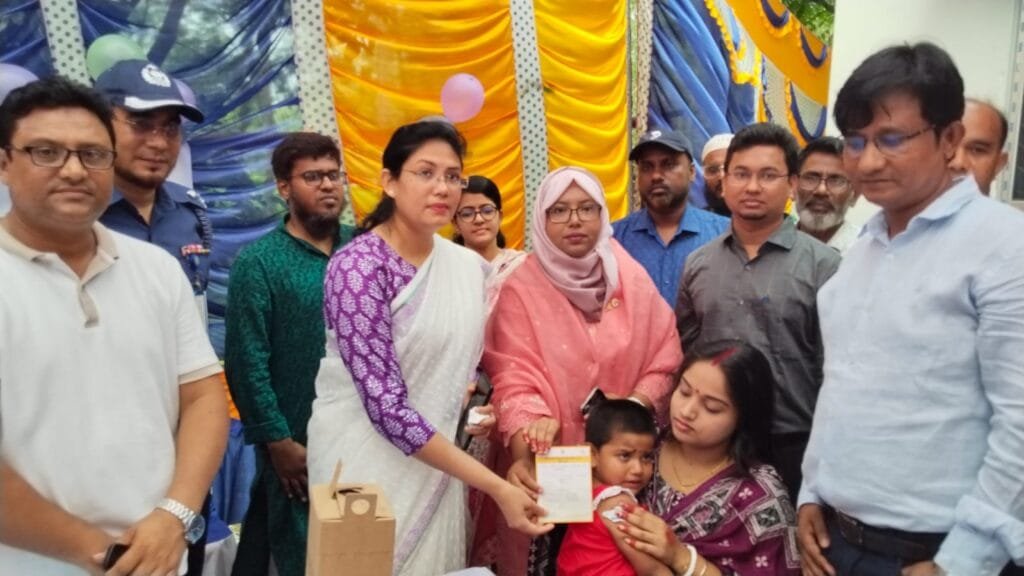 বেলকুচিতে হাম-রুবেলা টিকাদান ক্যাম্পেইন ২০২৬-এর উদ্বোধন