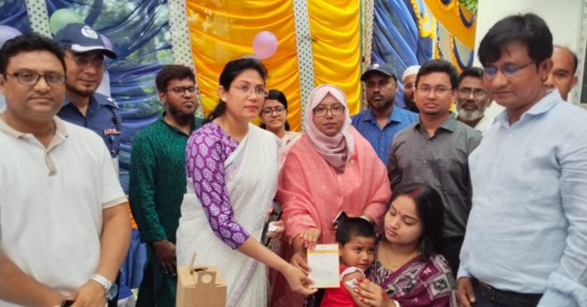 বেলকুচিতে হাম-রুবেলা টিকাদান ক্যাম্পেইন ২০২৬-এর উদ্বোধন