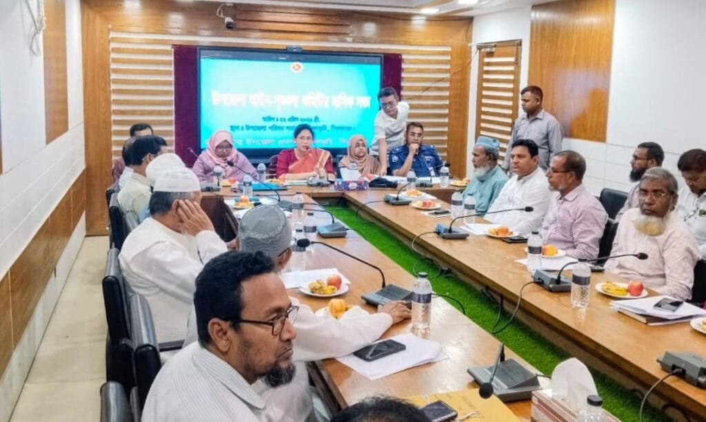 বেলকুচিতে মাসিক আইনশৃঙ্খলা কমিটির সভা, জননিরাপত্তা জোরদারে নানা সিদ্ধান্ত