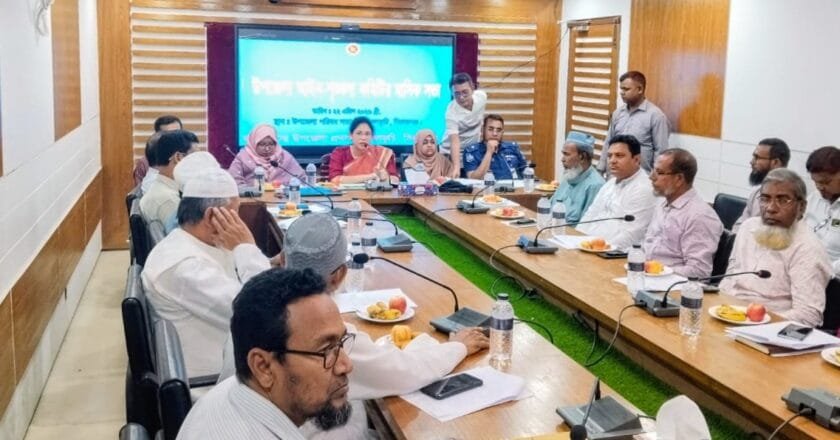 বেলকুচিতে মাসিক আইনশৃঙ্খলা কমিটির সভা, জননিরাপত্তা জোরদারে নানা সিদ্ধান্ত