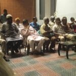 তাড়াইলে সাংবাদিকদের সঙ্গে বিএনপি সভাপতির মতবিনিময়