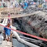 নগরীর পিটিআই মোড়ে সকালেই স্থবিরতা, কালভার্টের কাজ ও অব্যবস্থাপনায় চরম ভোগান্তি